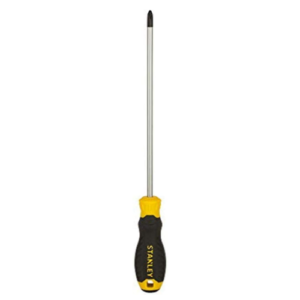 Stanley STMT60812-8 Cushion Grip Screwdriver Phillips-PH2x200mm (Yellow and Black)