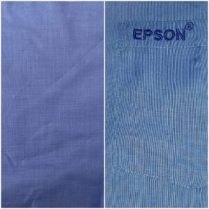 Shirting fabric with Pocket Embroidery